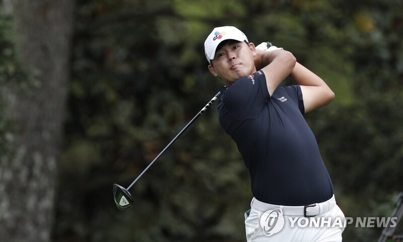 김시우, 마스터스 2R에서도 상위권…선두와 3타 차