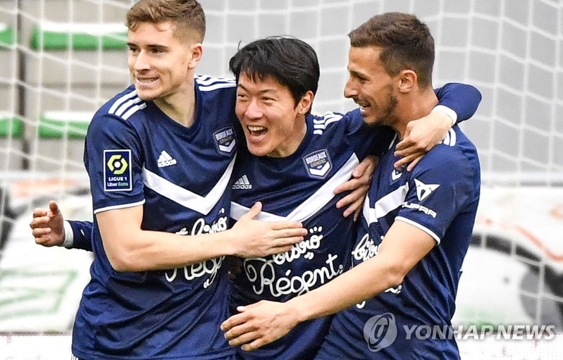 Bordeaux FC's Hwang Eui-jo scores four consecutive matches with pk goal(updated)