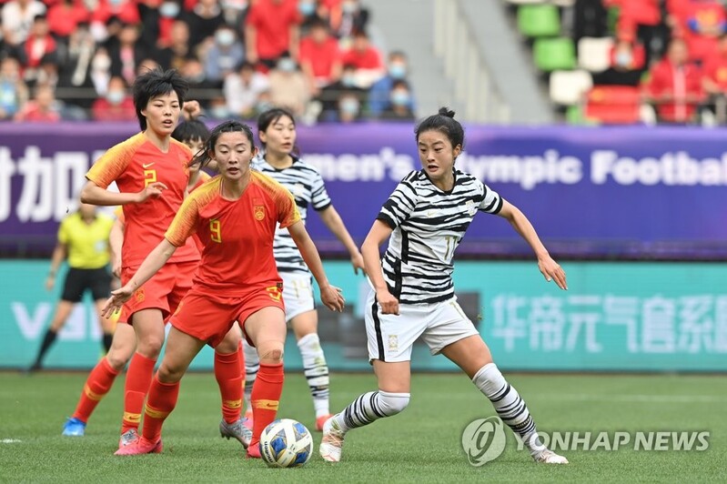 S. Korea blow lead vs. China to miss out on Olympic women's football tournament