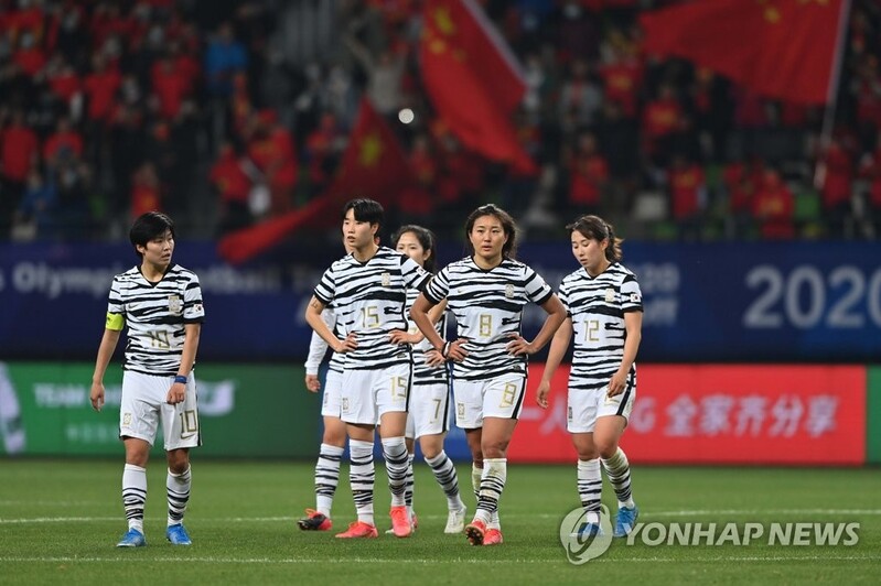 S. Korea coach bullish on future after heartbreaker vs. China in Olympic women's football qualifiers