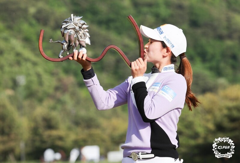 '5년 연속 우승' 박민지 "'다승 시즌' 위해 계속 절제해야죠"