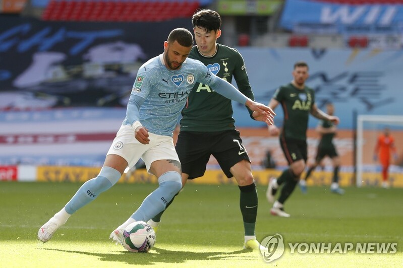 '손흥민 풀타임' 토트넘, 리그컵 준우승…맨시티 4회 연속 우승