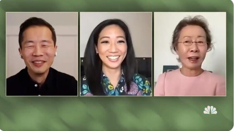 '미나리' 감독 "선생님은 비밀무기"…윤여정 "과장 좀 그만"