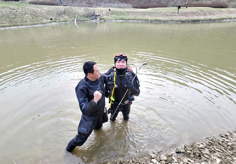 넓고 깊은 연못에서 찾아준 골프 꿈나무의 보물