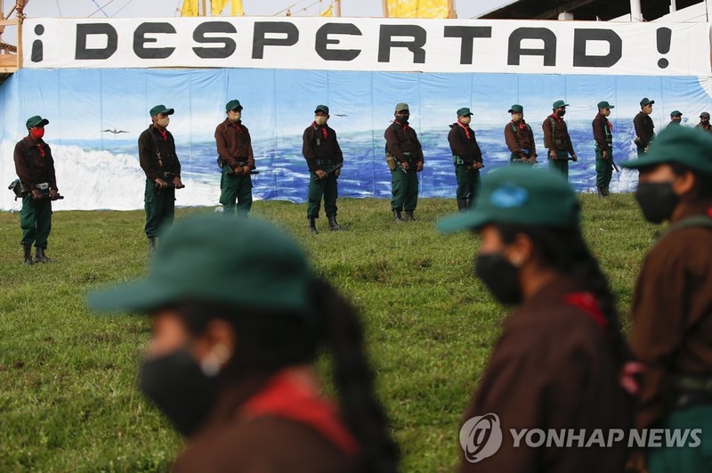 스페인 정복 500주년 거꾸로 유럽행 항해하는 멕시코 사파티스타