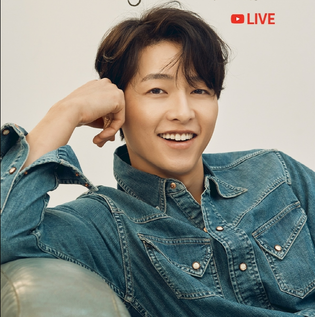 송중기, 내달 7일 유튜브 라이브로 팬들과 소통