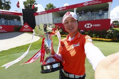 (2nd LD) S. Korea's Kim Hyo-joo picks up 4th LPGA win in Singapore