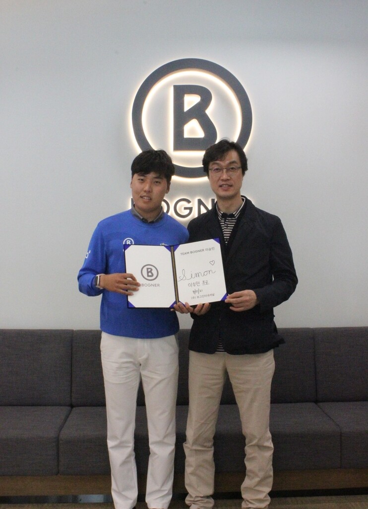 [골프소식] 발달장애 골퍼 이승민, 보그너 경기복 입는다