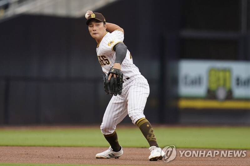 Padres' Kim Ha-seong trying to make most of limited opportunities