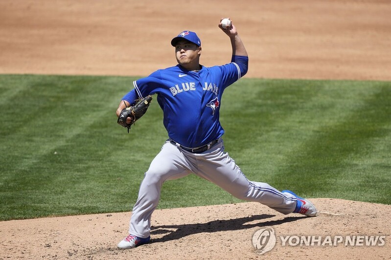 '류+매츠+케이+레이' 토론토, 짧은 선발투수 이름 1위