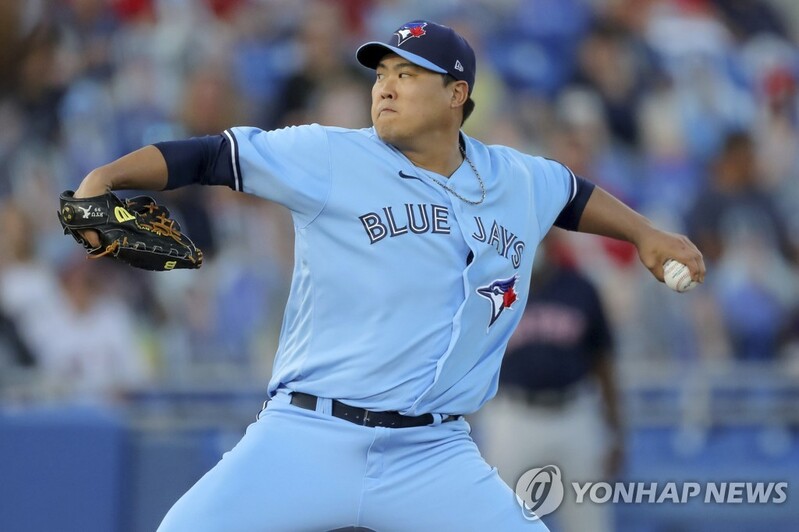 류현진, 보스턴에 멋지게 설욕…7이닝 무실점 완벽투 '4승 눈앞'