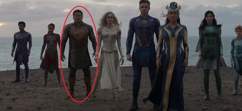 Actor Ma Dong-seok appears in the official trailer for 'Eternals' movie