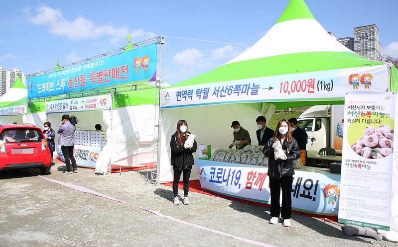 "코로나19 막자" 서산6쪽마늘축제·팔봉산감자축제 비대면 전환