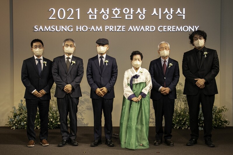 삼성호암상 시상식…예술상 봉준호 "창작 불꽃 꺼지지 않길"