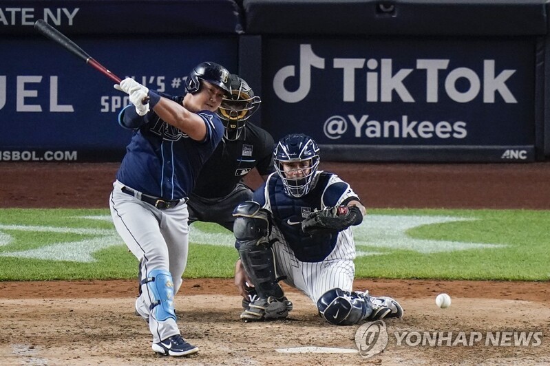 Rays' Choi Ji-man lands back on IL with groin injury