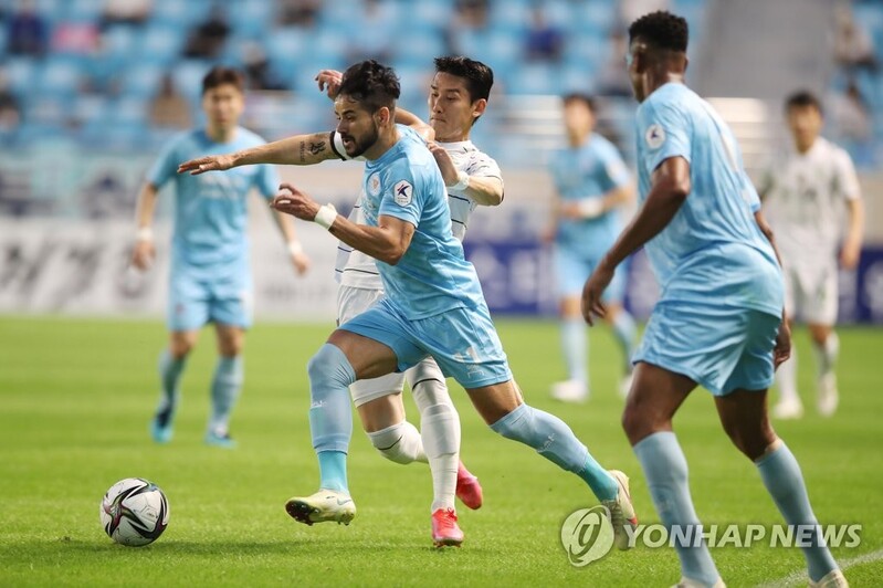 Daegu FC forward Cesinha voted K League's top player for May