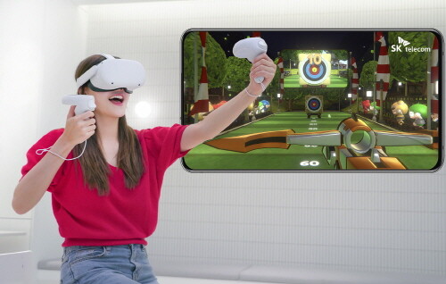 1만1천여 명이SKT, VR 멀티플레이 게임 '크레이지월드 VR' 정식 출시