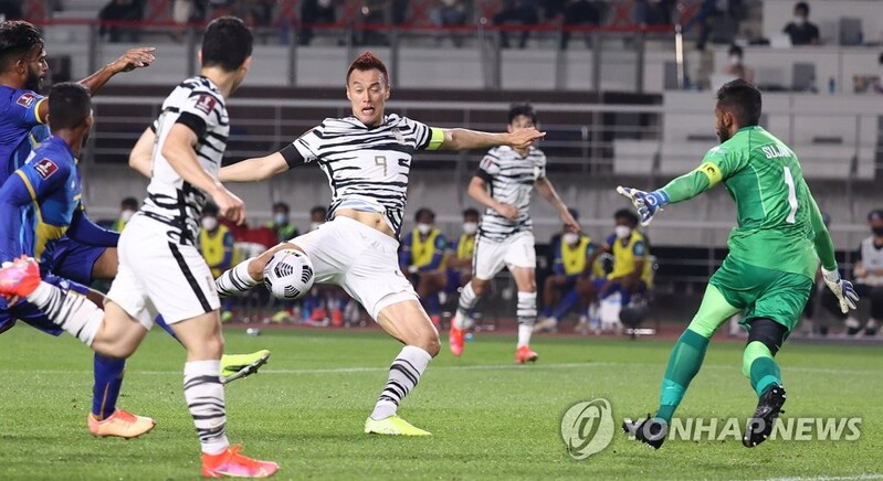 S. Korea rout Sri Lanka 5-0 in World Cup qualifier