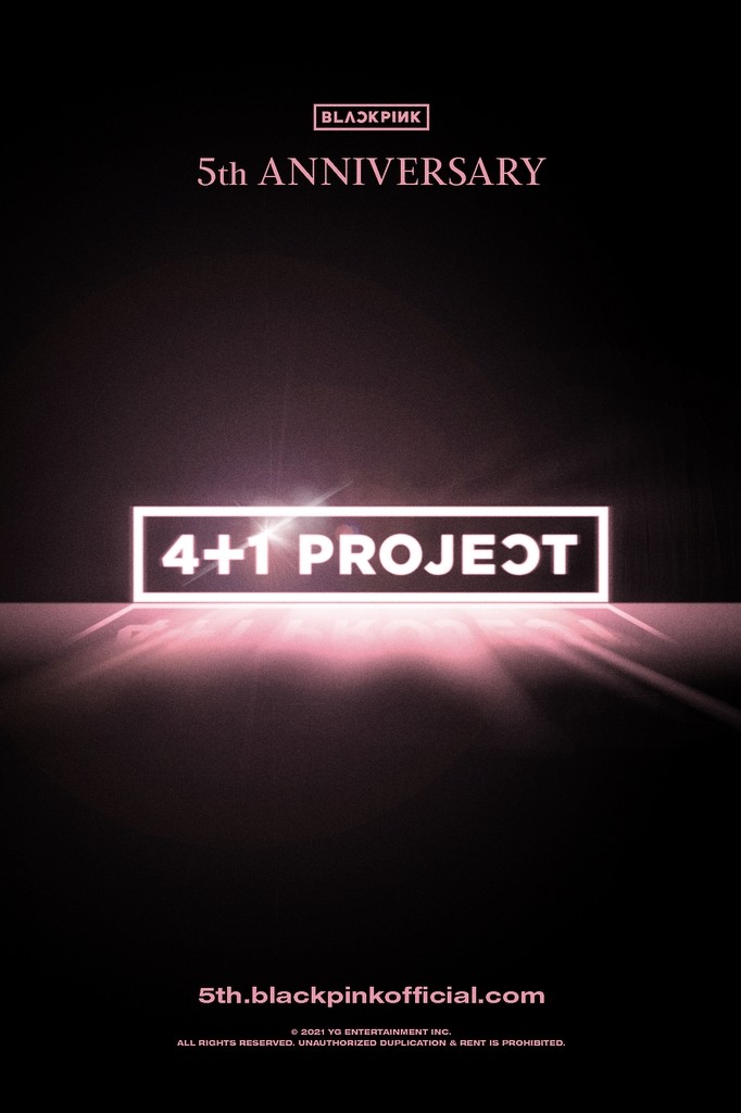 BLACKPINK have announced '4+1 PROJECT' for their 5th anniversary