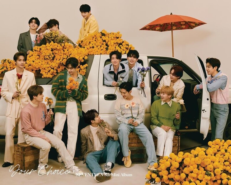Boy band Seventeen eyes Billboard charts with new EP 'Your Choice'
