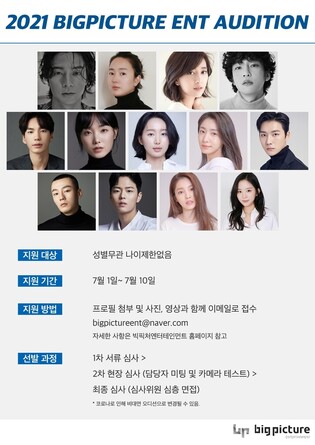 Big Picture Entertainment to hold open auditions for actors next month