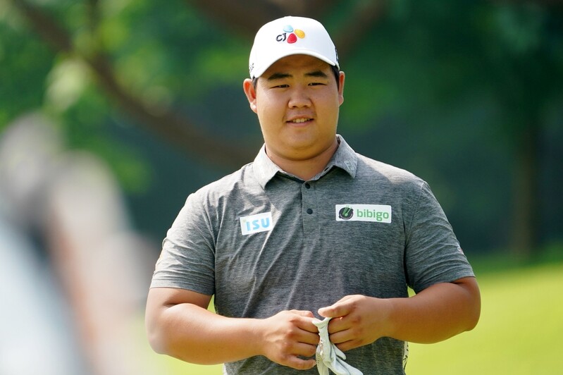 김주형, 한국오픈 2R 4타 줄여 선두권 도약…2연승 정조준