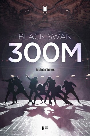 BTS' 'Black Swan' MV exceeds 300 million YouTube views