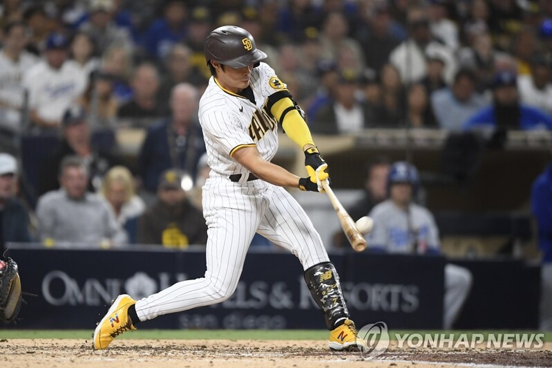 김하성, 무안타 1사구 1볼넷…샌디에이고, 워싱턴에 대패