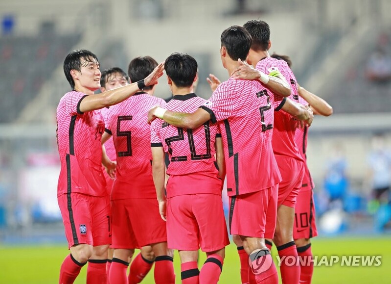 S. Korea earn hard-fought draw vs. Argentina in Olympic football tuneup match