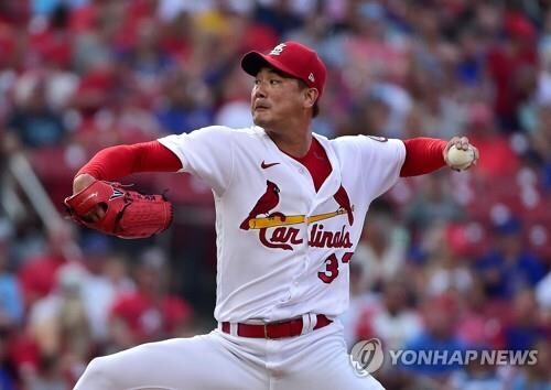 김광현, 컵스전 6이닝 7K 2실점…5연패 뒤 파죽의 5연승