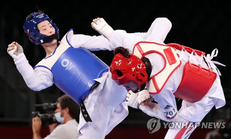 [1보] 한국 태권도, 올림픽 사상 첫 '노골드'…이다빈, +67㎏급 은메달