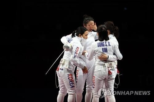 [올림픽] '은메달' 펜싱 여자 에페 결승 시청률 23.2％