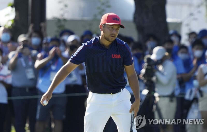 -올림픽- 쇼플리, 남자 골프 금메달…임성재는 공동 22위