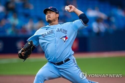 '로저스센터 첫 등판' 류현진, 시즌 11승 달성…AL 다승 공동1위