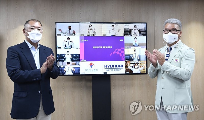 현대차, 양궁사 새로 쓴 태극궁사에 통큰 포상…3관왕 안산 7억(종합)