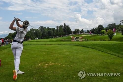 '역전 우승' 가물가물…이정은, 스코틀랜드오픈 3R 공동 15위