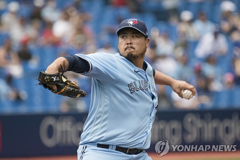 류현진, 22일 안방 로저스센터서 디트로이트 상대 12승 재도전