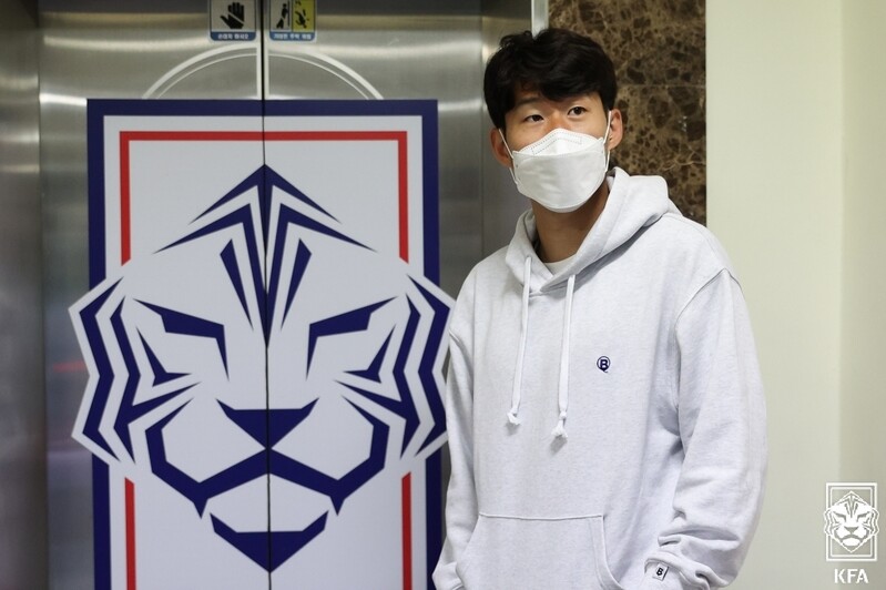 Son Heung-min glad to join 'motivated' teammates for World Cup qualifiers
