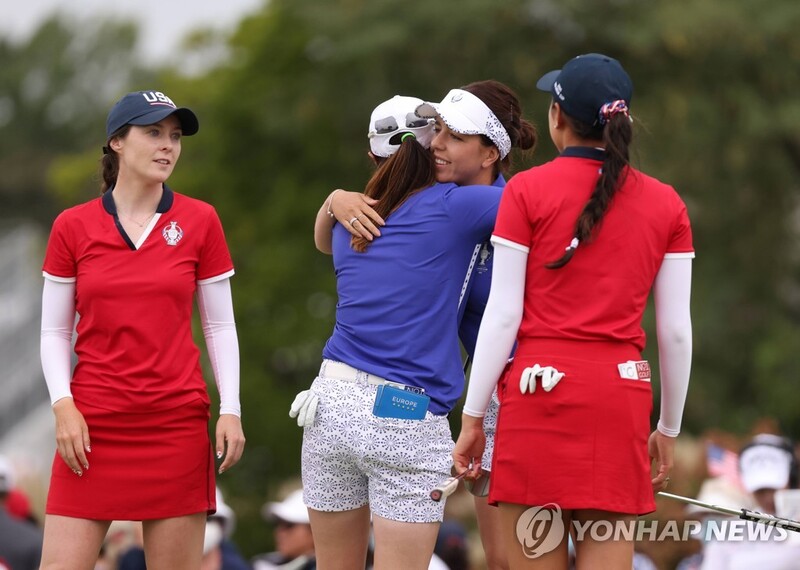 유럽, 솔하임컵 골프 첫날 미국에 3점 앞서며 기선 제압