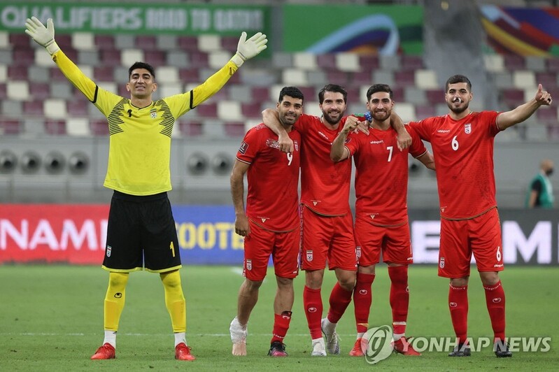 이란, 이라크 3-0으로 꺾고 2연승…UAE는 시리아와 1-1 무승부