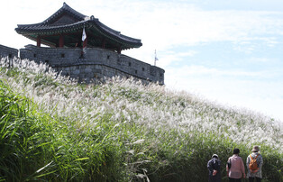 Autumn at Hwaseong Fortress