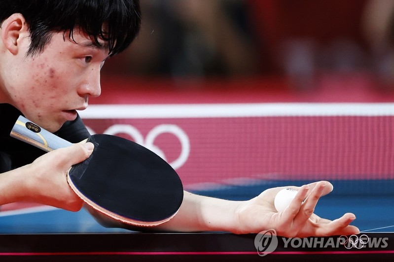 '장우진·신유빈 선봉' 한국, 아시아선수권 단체전 4강 안착