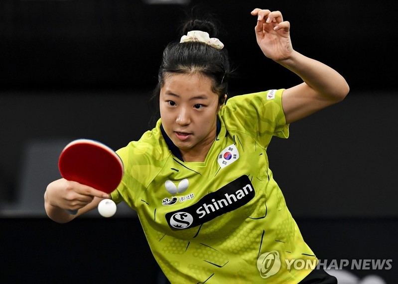 신유빈, 아시아탁구선수권 4강 진출…안도와 한일전