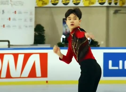피겨 남자 싱글 김현겸, 주니어그랑프리 쇼트 7위