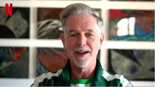 Netflix CEO Reed Hastings in 'Squid Game' tracksuit to reveal their profit... calls 'Squid Game' a 'contents engine'