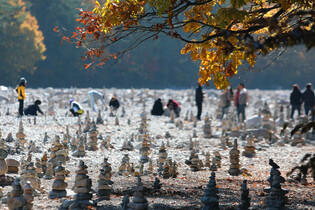Deepening autumn in Baekdamsa