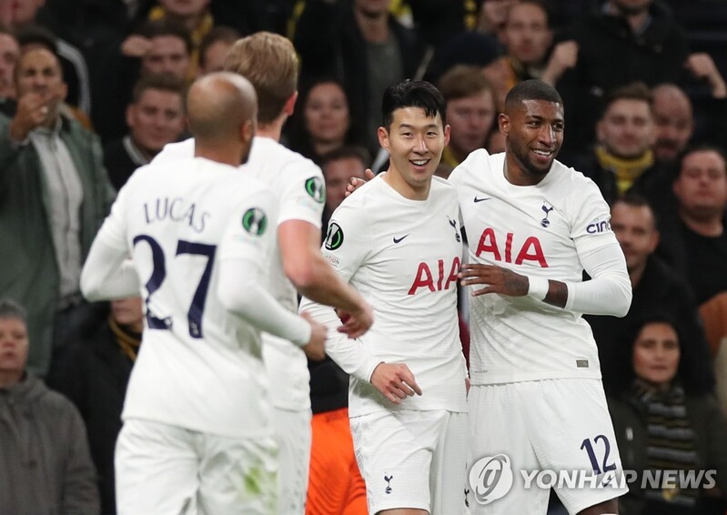 손흥민, 콘테 체제 1호골 폭발…토트넘, 피테서에 3-2 신승(종합)