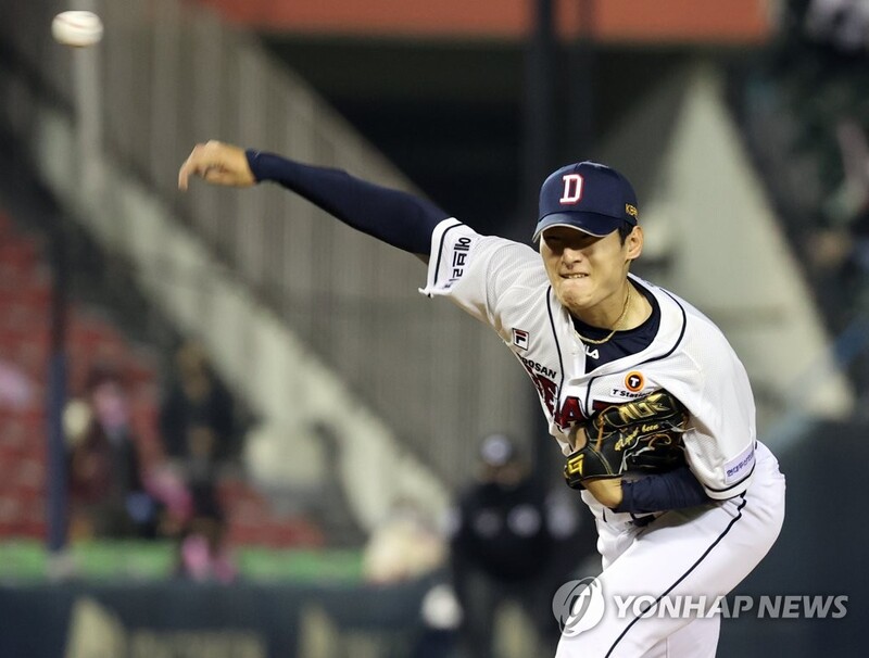 With KBO postseason win in sight, manager counting on young starter