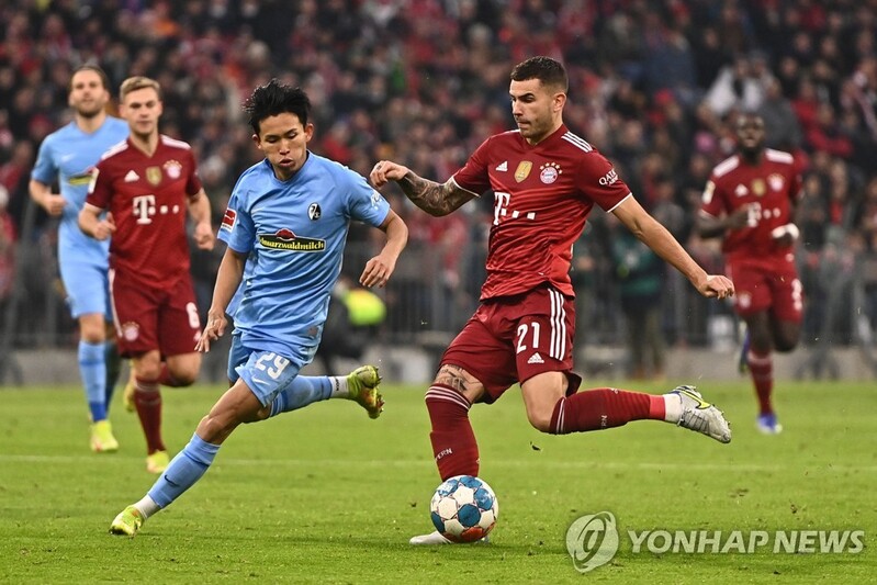 정우영 60분 활약 프라이부르크, 뮌헨에 1-2로 패배