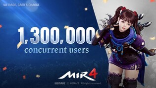 'MIR 4' exceedes 1.3 mln concurrent users around the world